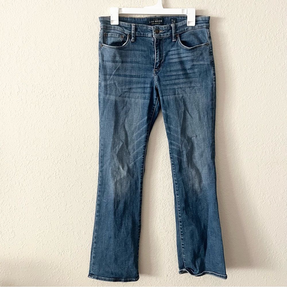 Lucky Brand Denim Blue Jeans Sweet Boot Size 10/30 Regular
